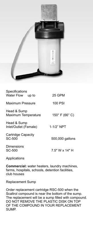 sc500 Scaltrol SC-500