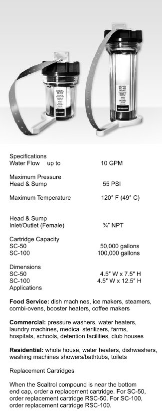 sc50100 Scaltrol SC50 & SC100